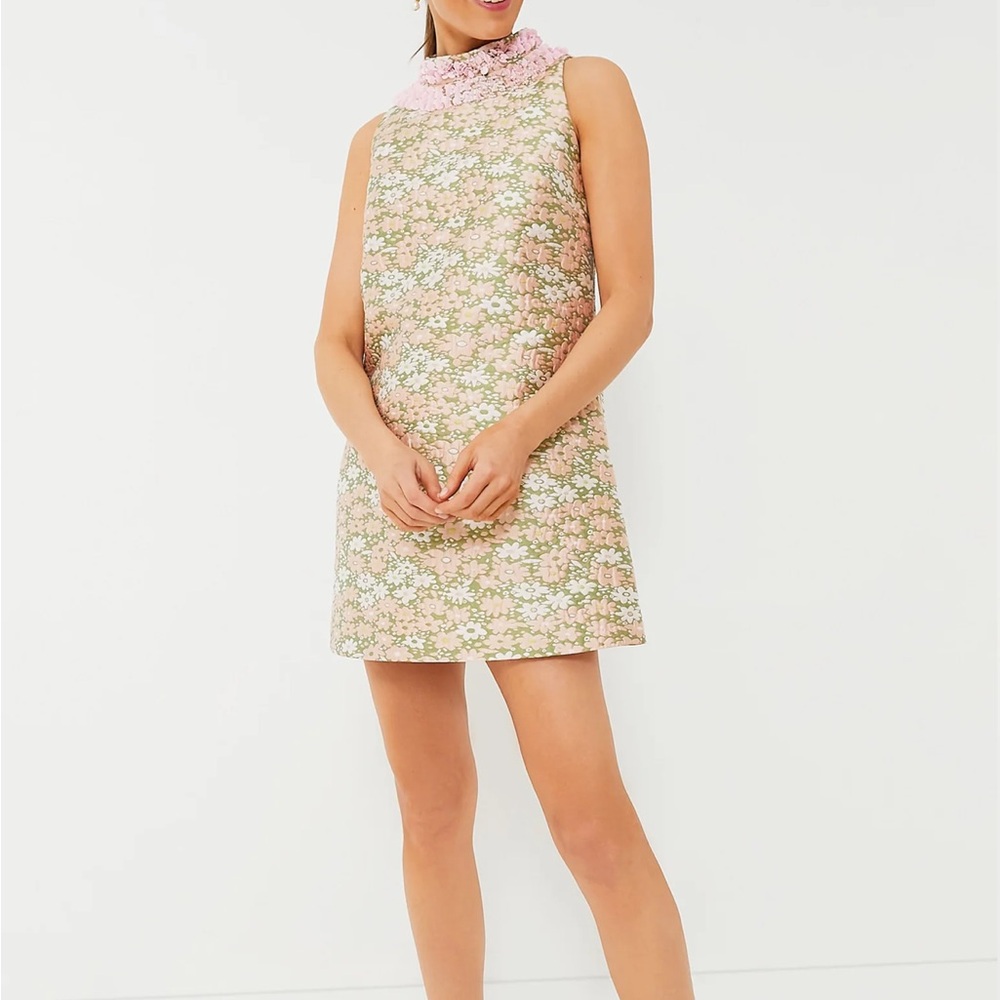 Tuckernuck Floral Mini Dress - Pink, Green, White